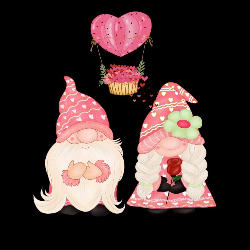 Gnome de la Saint-Valentin