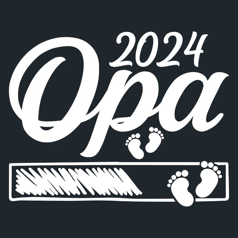 Werdender Opa 2024 Opa loading Geschenk Männer