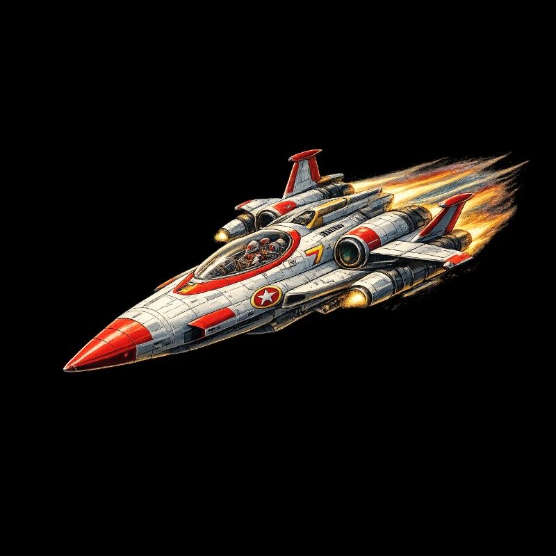 Starfighter / Spaceship Logo