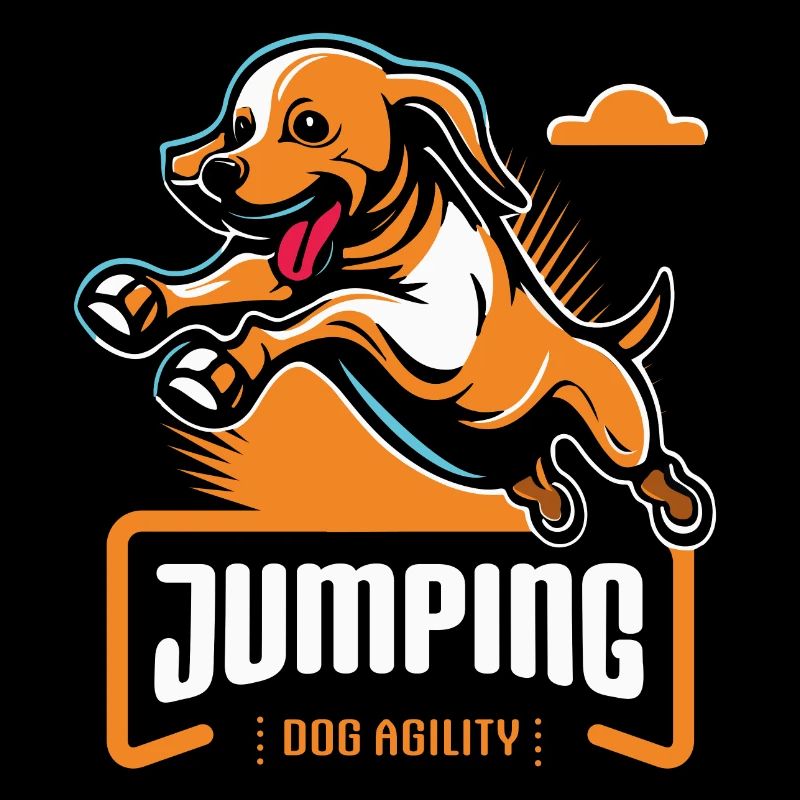 Jumping Agility Dog