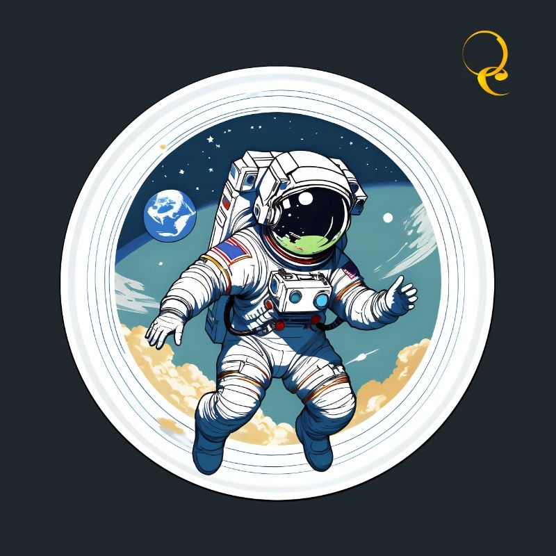 ASTRONAUT IN SPACE