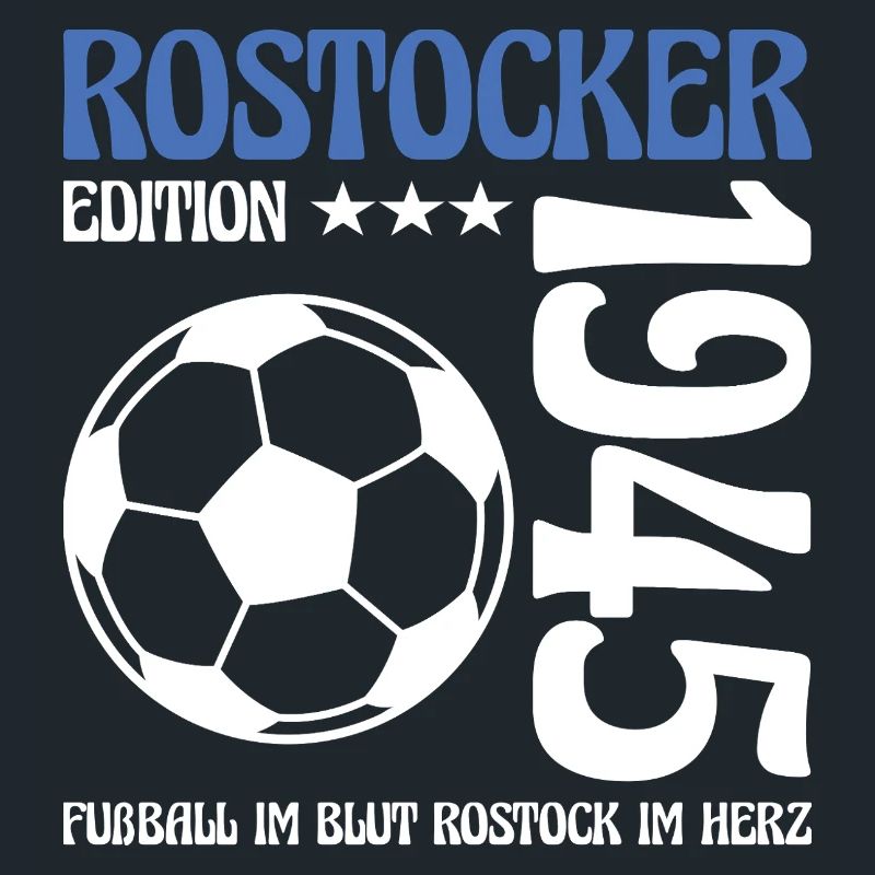 Rostocker Geburtstag 1945 Fußball Geschenk