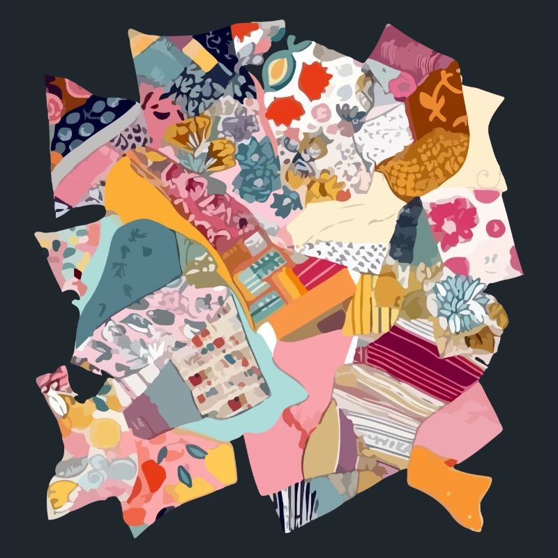Fabric patchwork n°2