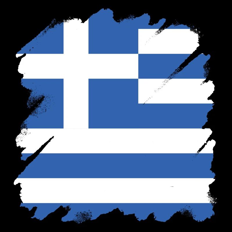 Drapeau de la Grèce Hellas Athènes Drapeau grec