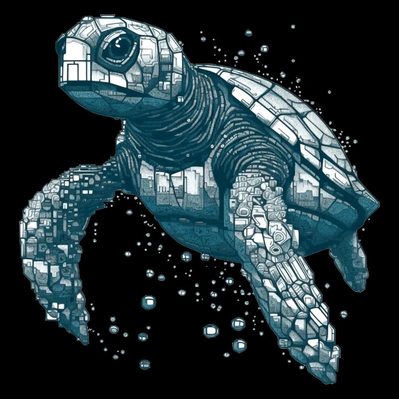 Les tortues de mer sont tout simplement de grandes créatures marines