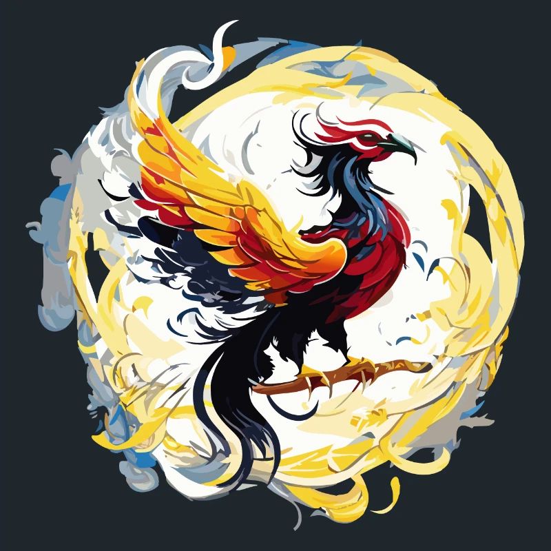 Flammender Phönix (Sammlung von Kunstwerken)