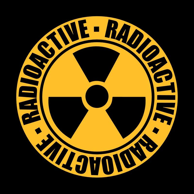 stamp danger caution caution caution atomic bomb