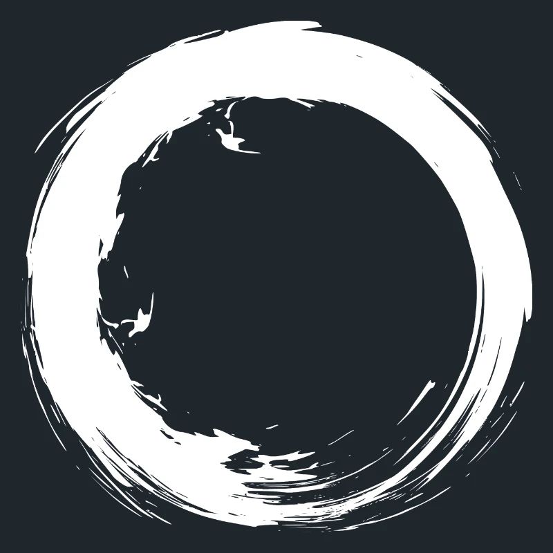 Circle Design Vector New Variation Round White
