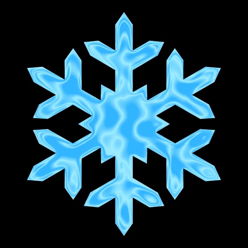 Snowflake with pattern - christmas