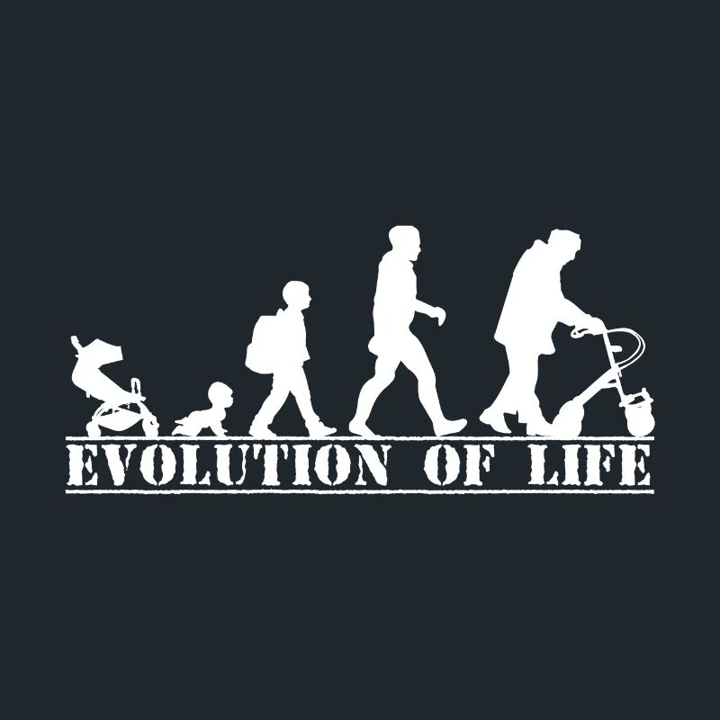 Rentner Opa Rollator Rente Evolution Geschenk