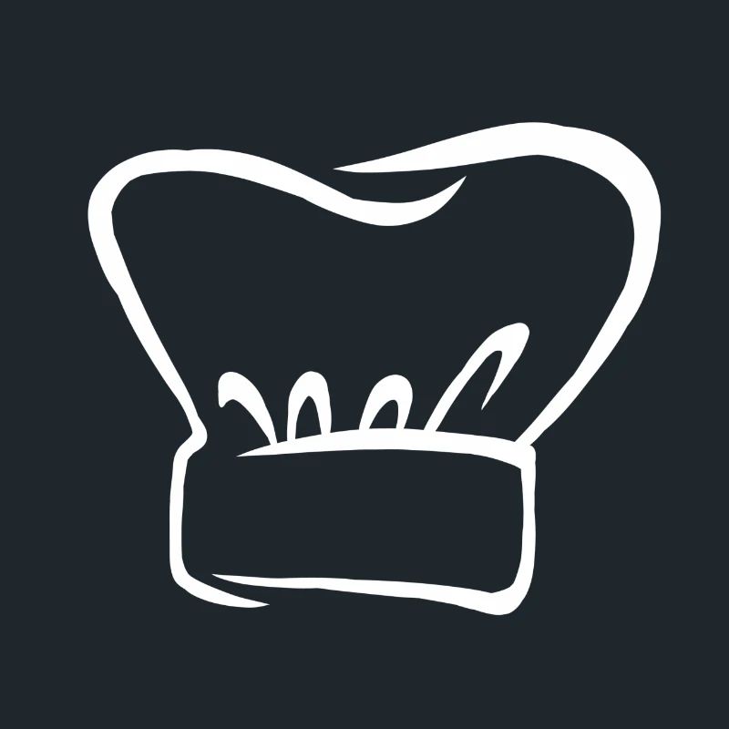 Chef's hat cook baker gift hobby chef cooking