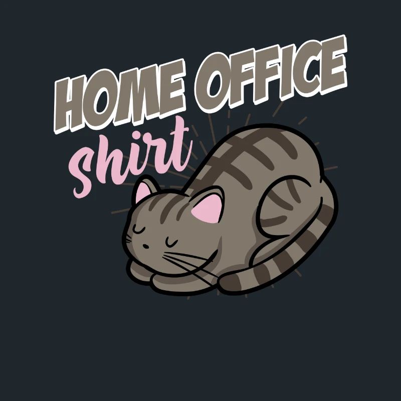 Home Office avec chat chat et cätchen Homeoffice
