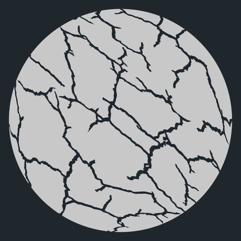 Ball Cracks Pattern Texture