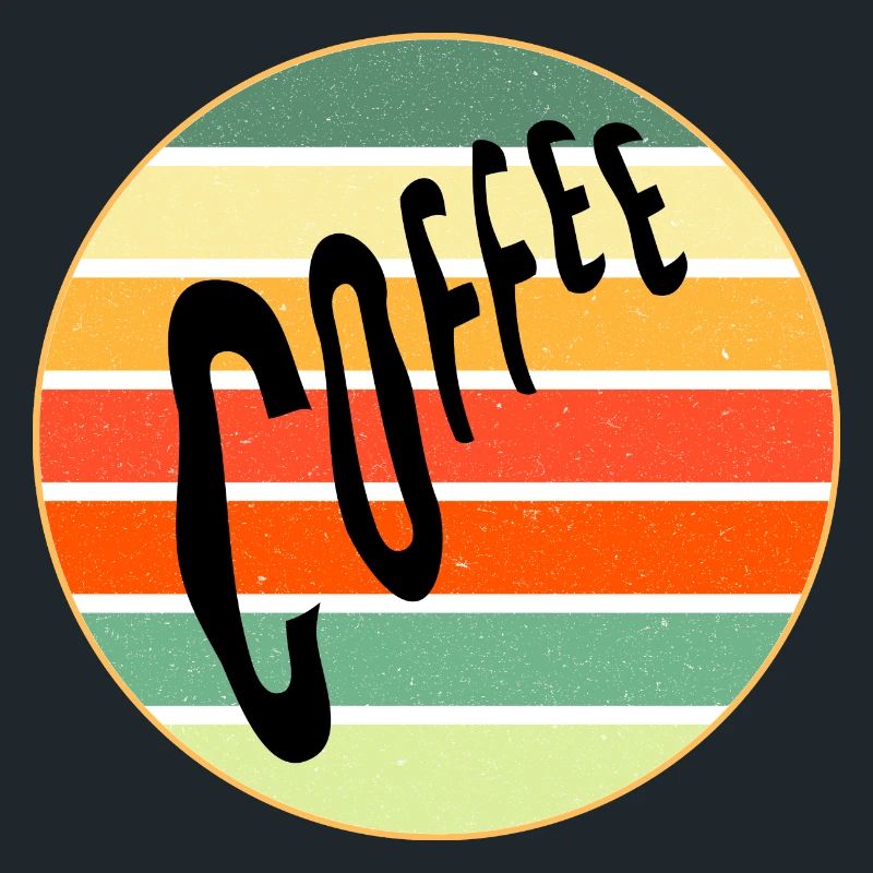 Café Rétro Coucher de soleil
