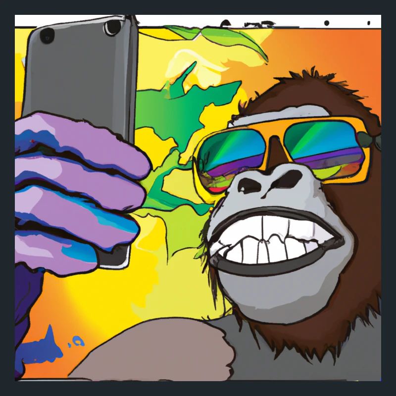 Gorilla makes Selfie V1 gift
