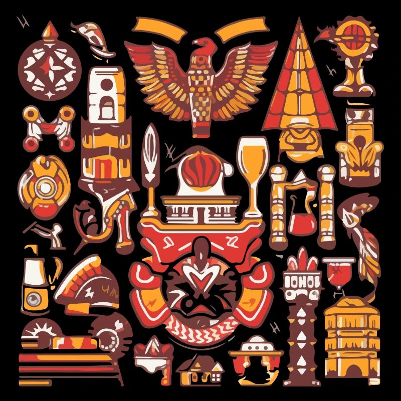 Traditionelles deutsches Motiv 7