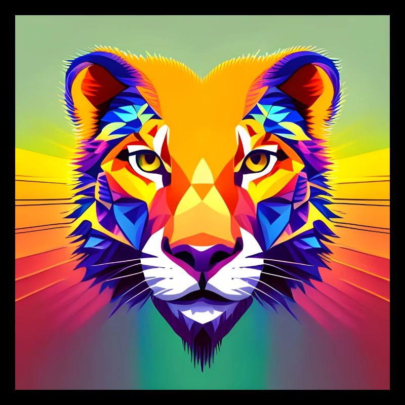 Lion flashy