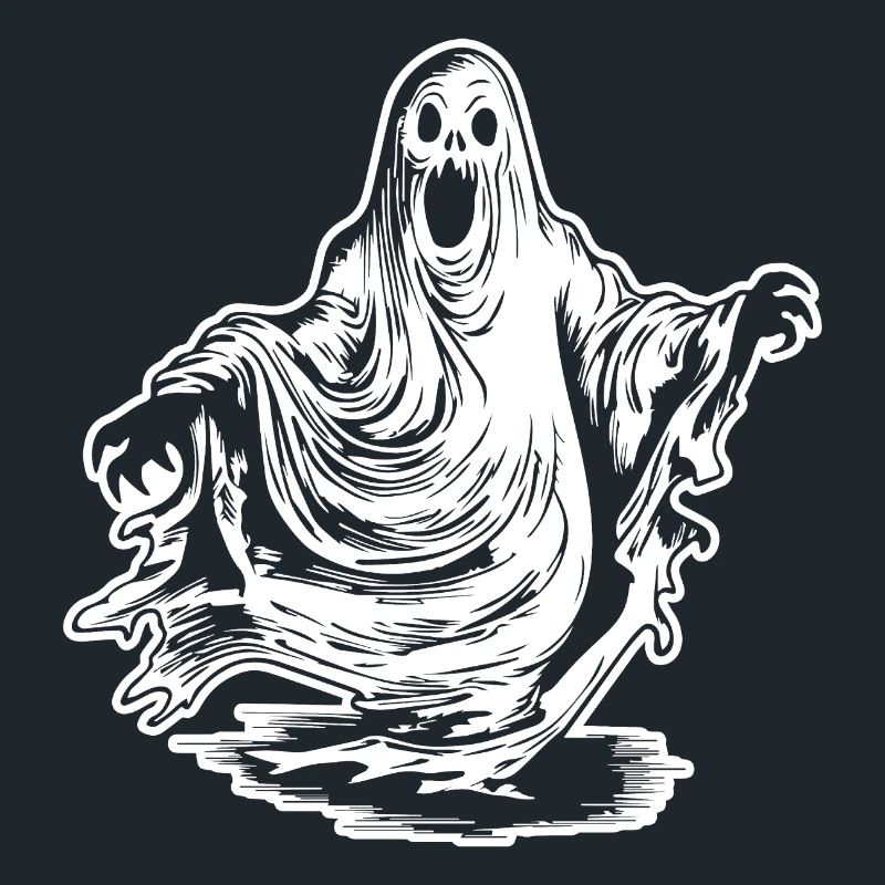 Ghost Ghosts Witching Hour Halloween