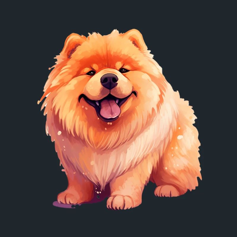 Chow Chow Kunst