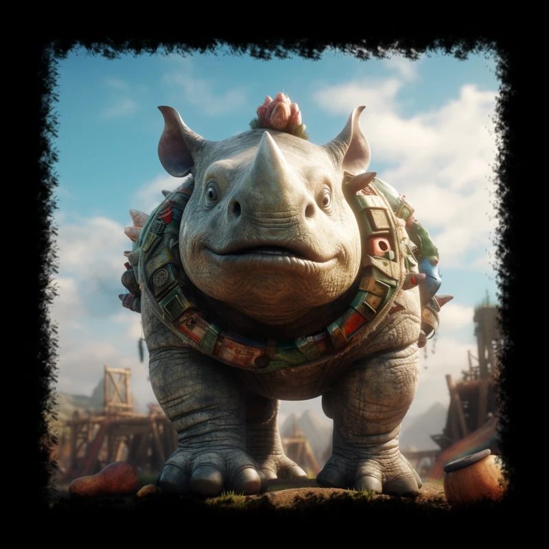 Rhinocéros cool