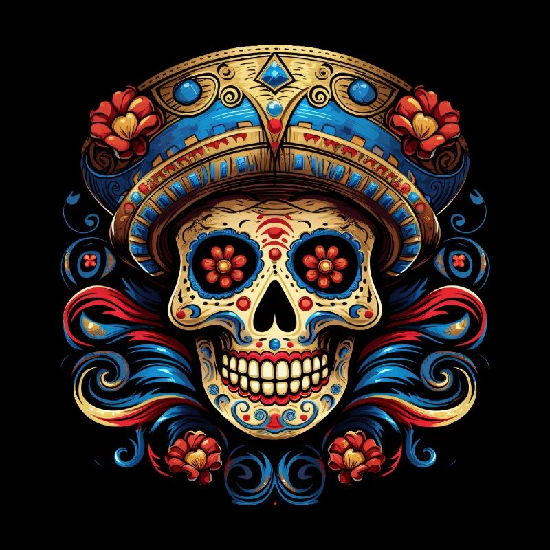 Cinco de Mayo Skull