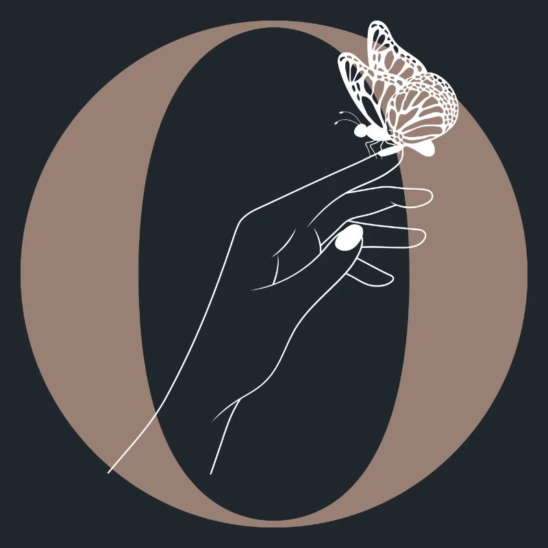 letter o magic butterfly