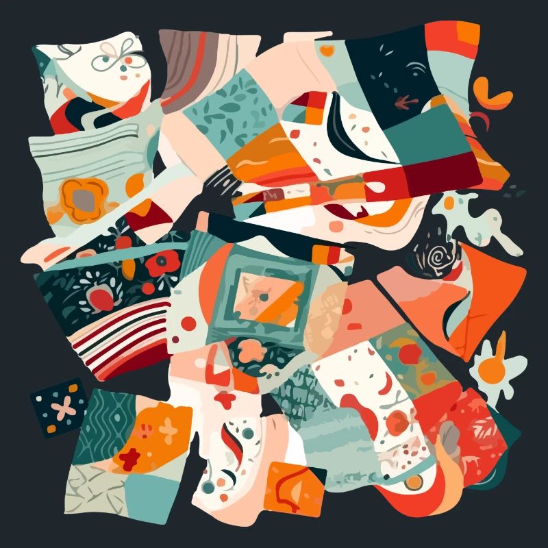 Patchwork de tissus