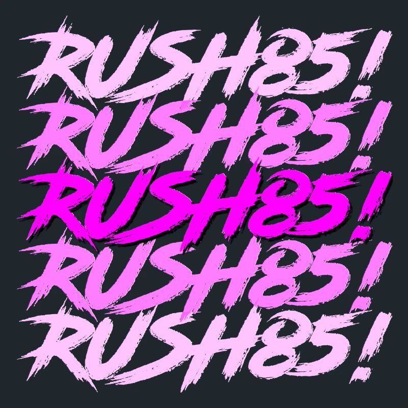 Synthwave / Cyberpunk Title Design RUSH85! -Hell
