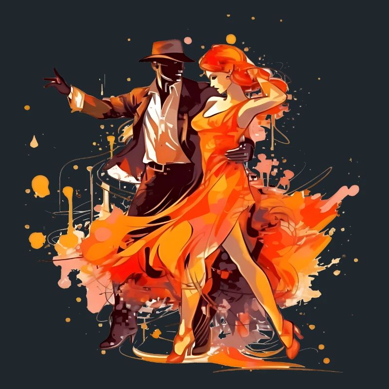 Der Tango ist eine leidenschaftliche Tanzform