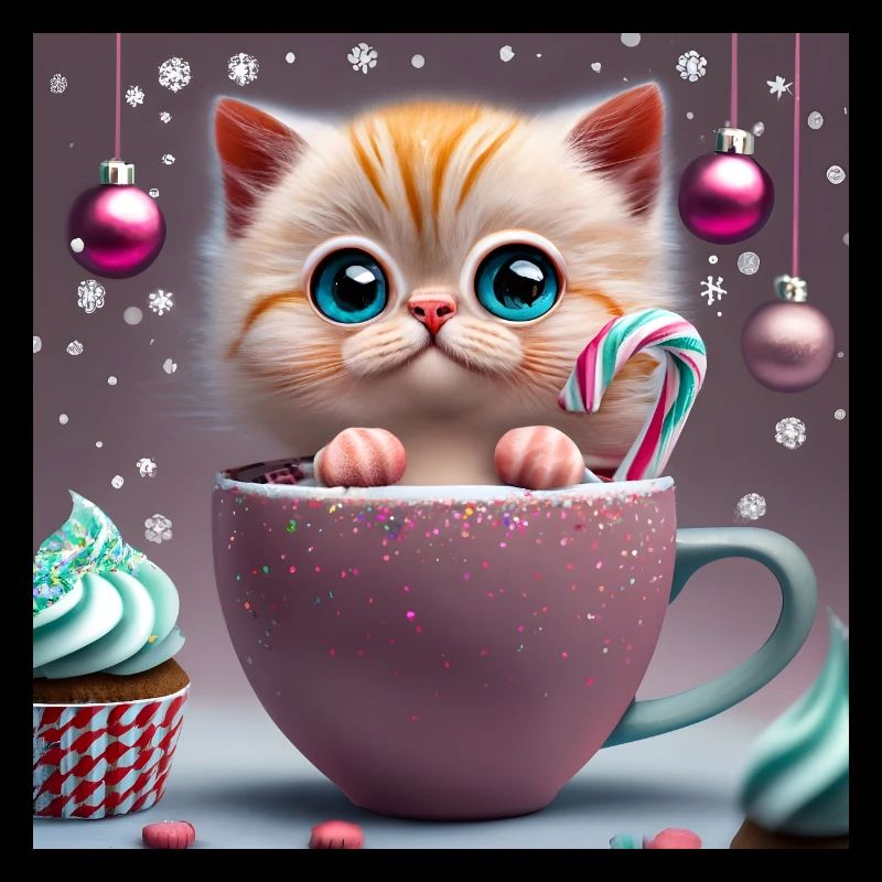 cat in a cup