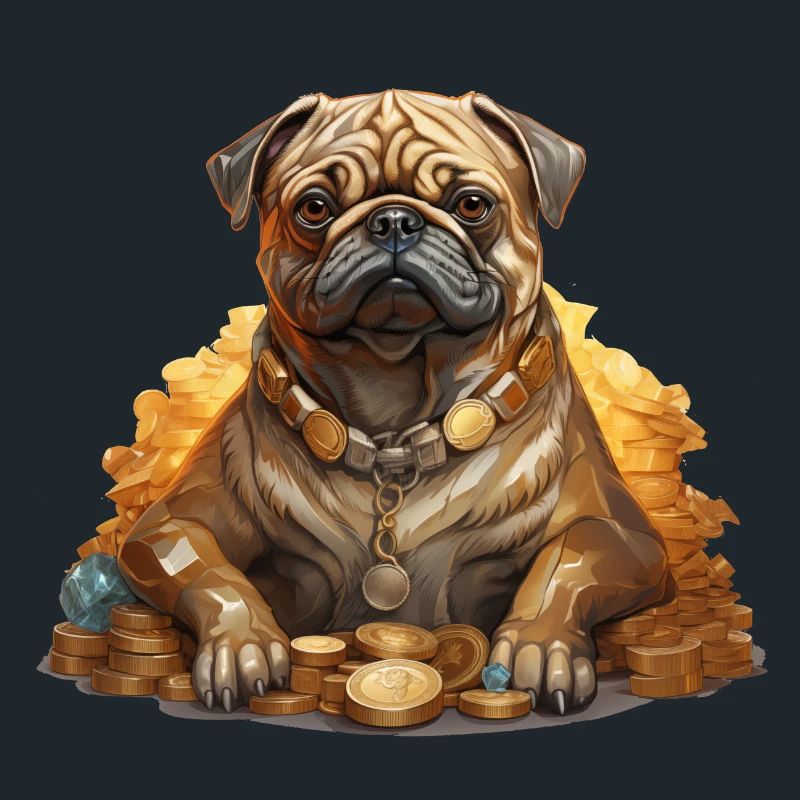 Pug Gold Digger