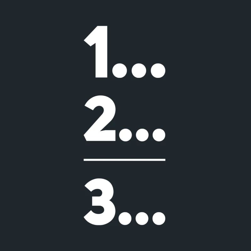 First, second, third