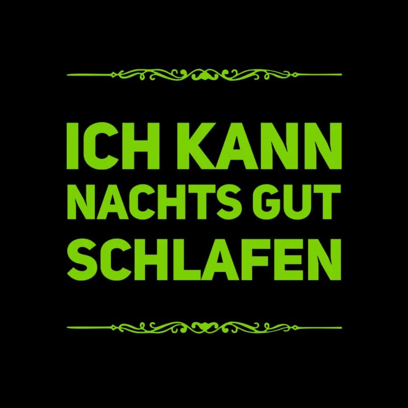 ich liebe den Schlaf