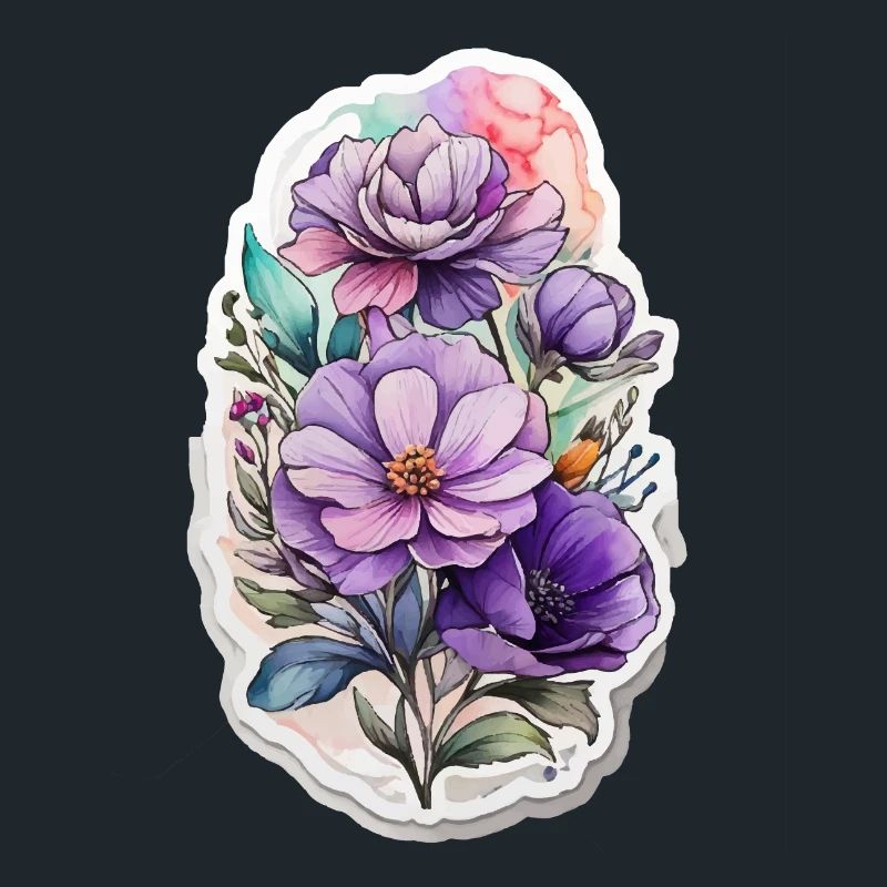 Blaue Wildblume