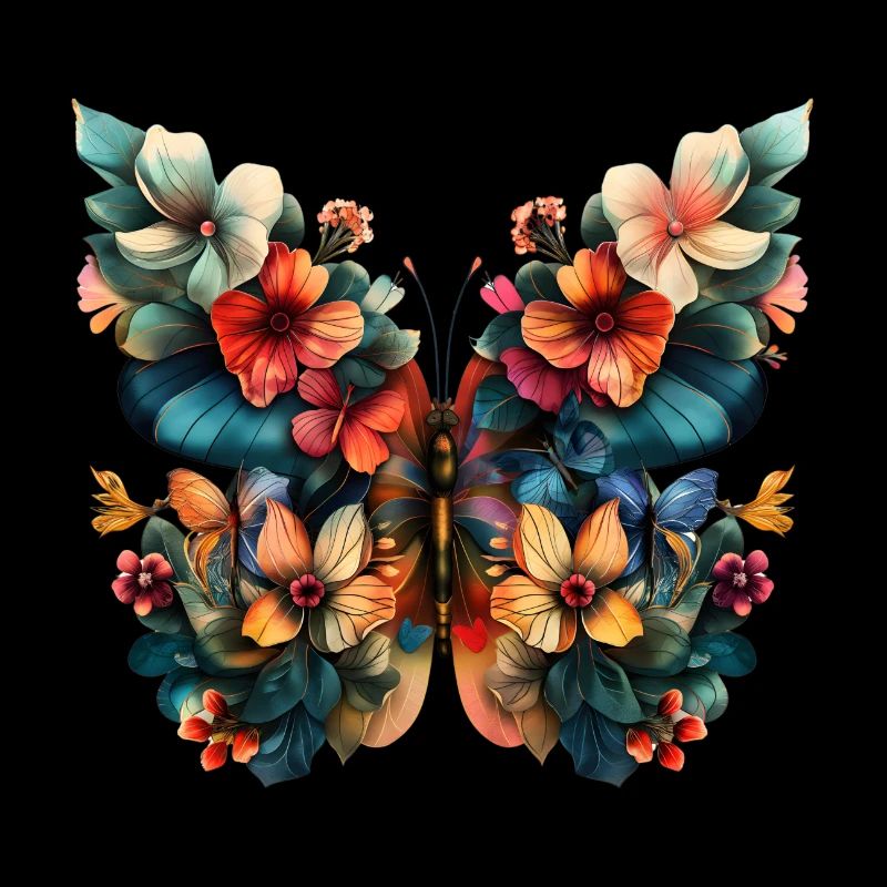 Fleurs de papillon