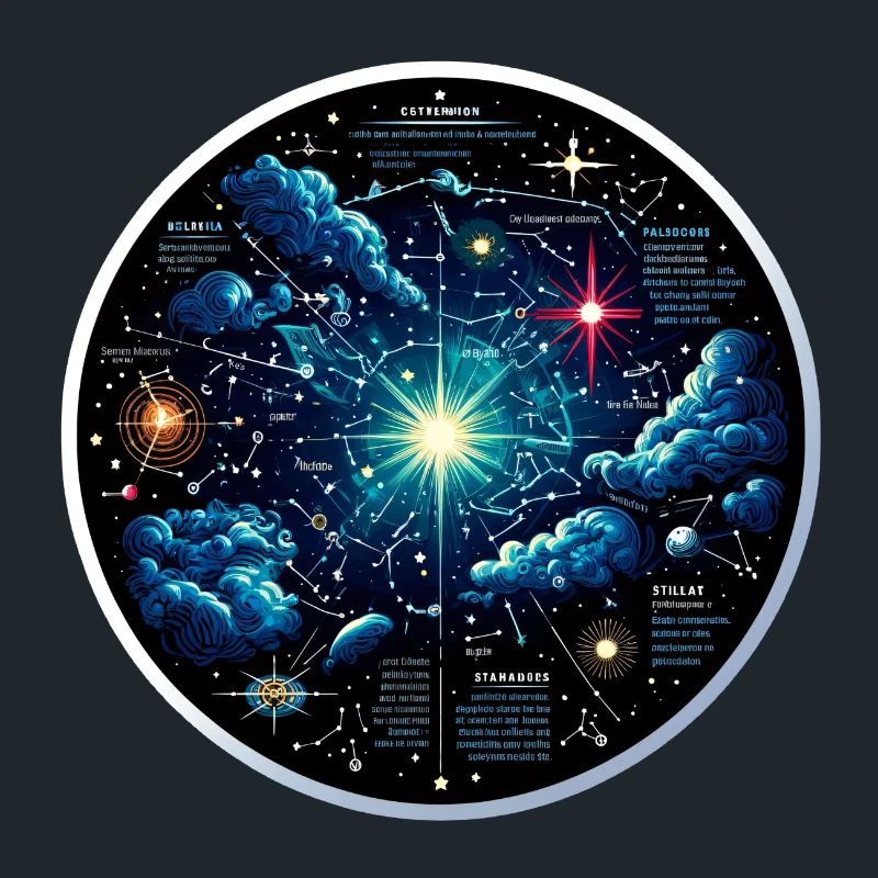 Constellations Star Map