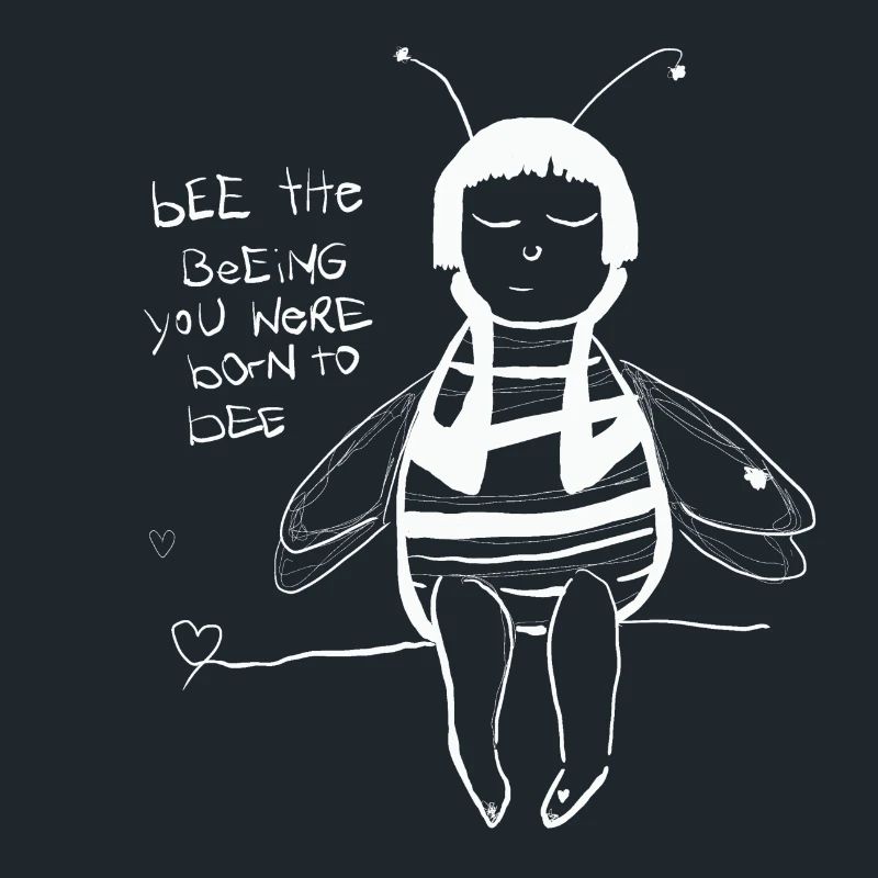 Sei die Biene, die du sein sollst! 🐝🌼