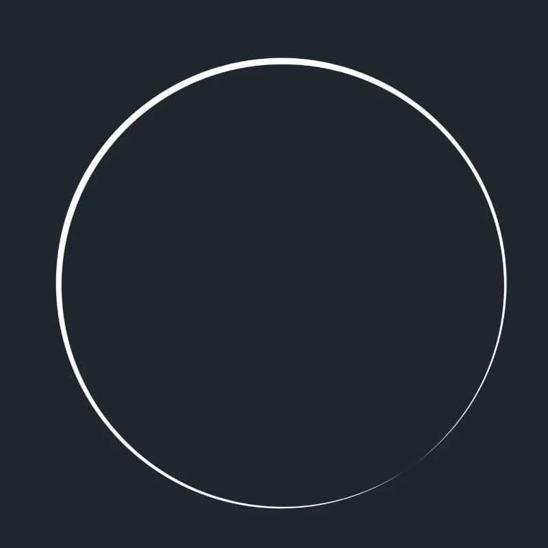 Circle shape icon