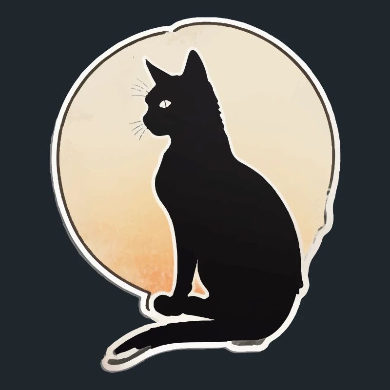 Silhouette de chat