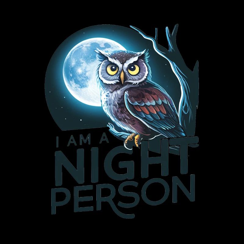 Ich bin ein Nachtmensch.