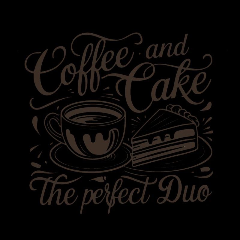 Café et gâteau – le duo parfait.