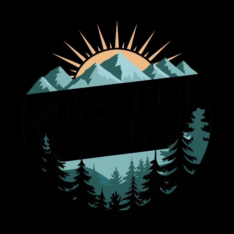 Adventure Awaits – Mountain Panorama