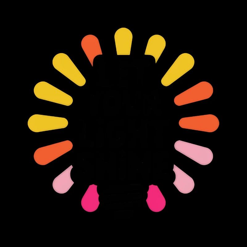 Let Your Light Shine – Glowing Light Bulb