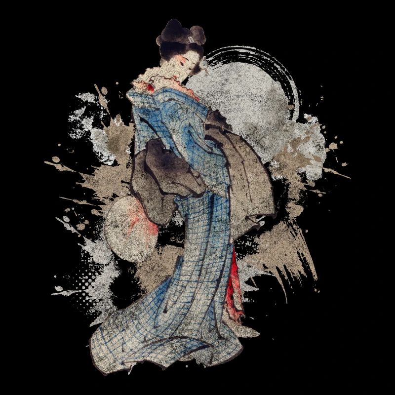 Japanisch Mythologie Kampfkunst Nerd