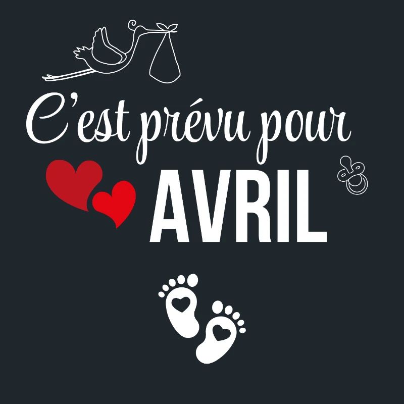 C’est prévu pour avril - annonce de grossesse