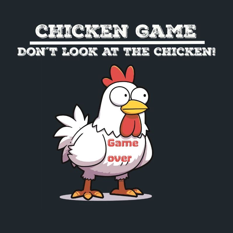 Jeu de poulet blanc