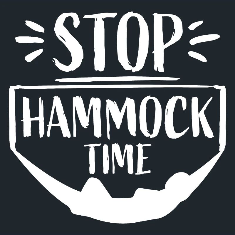Funny Stop Hammock Time Relaxing Sleeping Camping