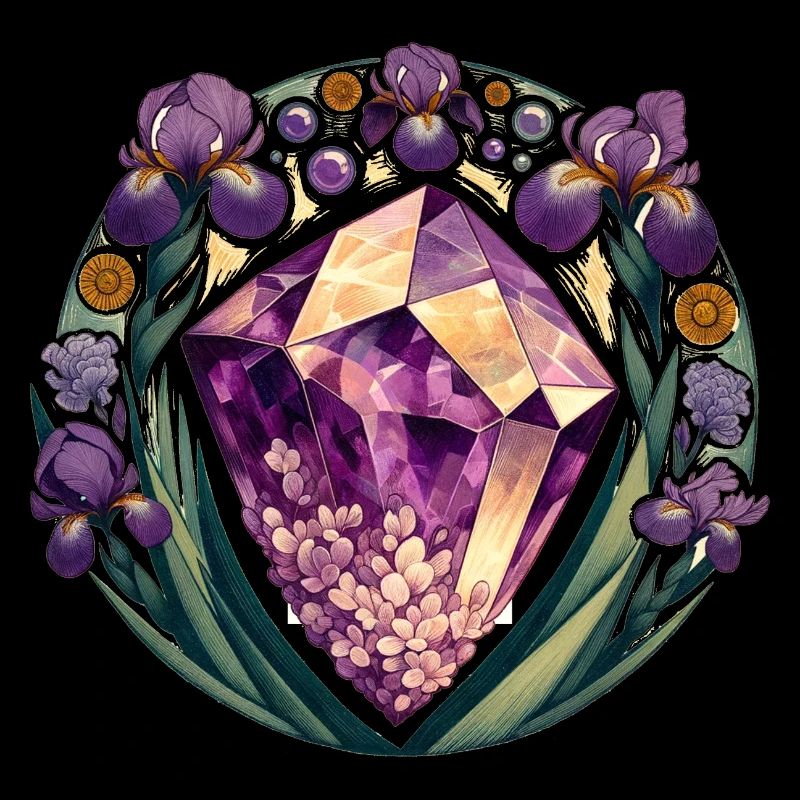 Iris améthyste