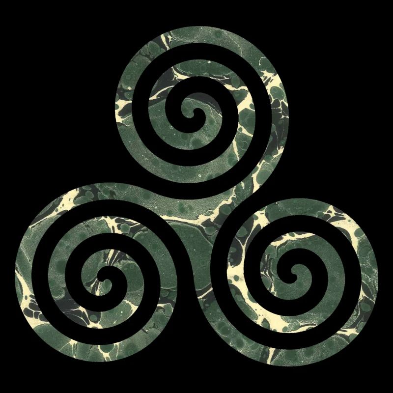 Celtic symbol triskele e 226