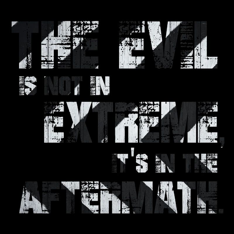 Le mal n’est pas dans les extrêmes, il est dans l’après-temps